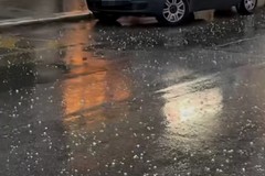 Violenta grandinata estiva a Molfetta