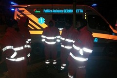 Il SerMolfetta impegnato nelle operazioni di soccorso ai naufraghi