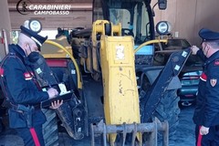 Sollevatore agricolo rubato a Molfetta rinvenuto in Molise