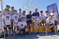 Beach wrestling, tutti a medaglia i lottatori del team Francesco Palomba