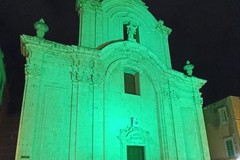 La Cattedrale di Molfetta in verde per la lotta contro l'indifferenza