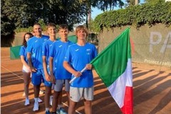 Tennis, Giuseppe Samarelli in maglia azzurra con la nazionale U14