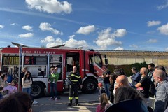 Incontro con i Vigili del Fuoco: oltre 250 visite alla sede di Molfetta