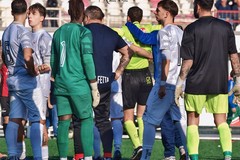 Finale surreale in Molfetta Calcio-Noicattaro: infortunio dell'arbitro e match concluso in anticipo