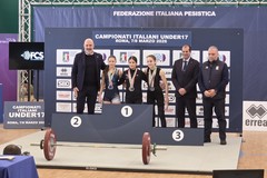 Argento per Francesca Mininni ai Campionati Italiani Under 17 di pesistica