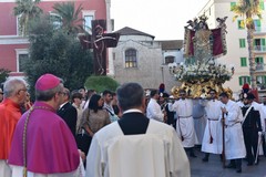 Festa patronale, è iniziata la processione di rientro della Madonna dei Martiri