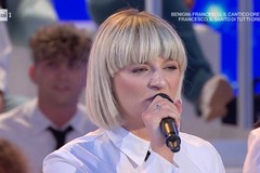Serena De Bari scelta dai Pooh a “Domenica In” per il loro prossimo concerto