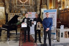 Il molfettese Cristiano Casarola conquista il primo premio Junior al Bari Accordion Festival