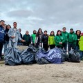 Volontari di Plastic Free Molfetta al lavoro tra ambiente e natura da proteggere in località Secca dei Pali