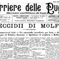 Il Corriere delle Puglie e l'eccidio di Molfetta del 1898