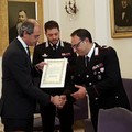 Tre Carabinieri, tre uomini coraggiosi: encomio per Aiello, Nardiello e Borreca