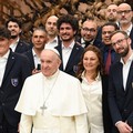 Il molfettese Fabio Petruzzella e la Nazionale Trapiantati in visita da Papa Francesco