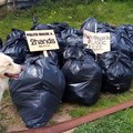  "Ti raccontiamo la natura " a Lama Martina: raccolti 170 kg di rifiuti