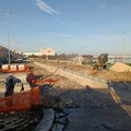 Prosegue il cantiere per il nuovo waterfront di Ponente a Molfetta. Le foto