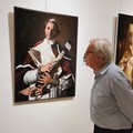 Vittorio Sgarbi a Molfetta per la mostra di Giovanni Gasparro