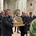 Ieri in Cattedrale l'intronizzazione del busto reliquario di San Corrado