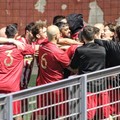 Il Real Molfetta di calcio a 11 oggi in trasferta contro i Warriors Bari