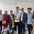 Gabriele Guarino orgoglio azzurro. Premiato a Molfetta