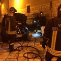 Auto in fiamme in Vico prima Santa Assunta