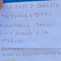 Allarme bomba a Trani, allerta per i treni tra Barletta e Bari