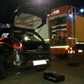 Fiamme a Ferragosto: distrutta una Nissan Micra