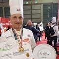 Domenico Lacedonia, di Molfetta, premiato come miglior cuoco vegano