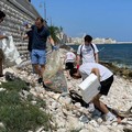 Raccolti 64 chili di rifiuti alla spiaggia  "la Bussola " di Molfetta