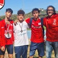 Tre atleti della Polisportiva Paolo Sasso ai campionati italiani cadetti di Agropoli