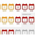 31 dicembre: l'anno che se ne va. In zona rossa