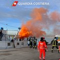 Oggi esercitazione anti-incendio al porto di Molfetta