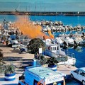 Oggi un'esercitazione antincendio eseguita dalla Guardia Costiera di Molfetta