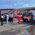 Oggi a Molfetta un'esercitazione antincendio della Guardia Costiera