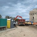 Procedono a Molfetta i lavori di recupero per Torre Calderina