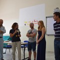 All'I.C. "Manzoni-Poli " al lavoro due volontari europei con il progetto  "Stop and Go "