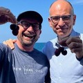 Enrico Letta stregato dal mare e dalle ciliegie di Bisceglie