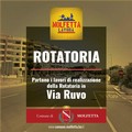 Via Ruvo: pronti i lavori per la costruzione della rotatoria