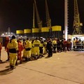Sisma in Albania, i volontari di Molfetta operativi nel porto di Durazzo