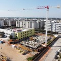 Proseguono i lavori di ampliamento alla sede comunale di Molfetta. Le foto