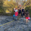 Tra le fiamme di Lama Martina, il cuore di Molfetta ha risposto presente