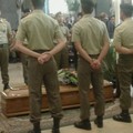 I massimi vertici dell’esercito al funerale di Cesare Tridente