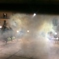 Notte di San Silvestro  "di fuoco " tra Piazza Paradiso, Via Ruvo e la zona 167: LE FOTO