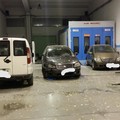 Zona industriale di nuovo in ginocchio. La grandinata danneggia 13 capannoni - LE FOTO