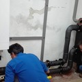 In corso l'installazione dell'impianto di riscaldamento nella scuola  "Rodari " di Molfetta