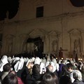 La processione del Sabato Santo a Molfetta è appena terminata