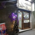 Anche i negozi di Molfetta si colorano di viola contro il tumore al pancreas