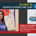 Il vicesindaco e assessore Sara Allegretta in diretta su MolfettaViva