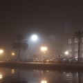 La nebbia avvolge Molfetta la sera di Natale