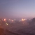 Ancora nebbia fitta su Molfetta