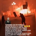 Anche Luca Abete di  "Striscia la notizia " sui vandali della notte di San Silvestro