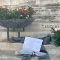 Carnicella, sul sagrato di San Bernardino un biglietto: «Nessun attuale amministratore è degno di parlare di te»